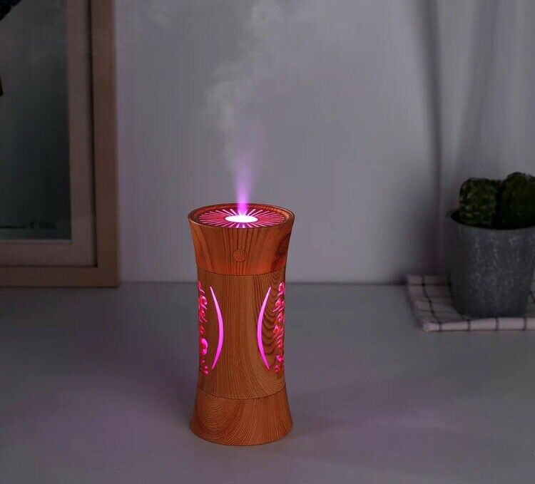 UMIDIFICATORE LED RGB DIFFUSORE AROMI 300ML DIFFUSORE PROFUMI CROMOTER –  pitpet