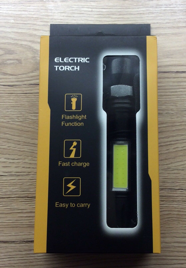 Torcia a torcia, torcia CREE ultra potente ricaricabile USB a LED