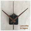 MECCANISMO PER OROLOGIO PARETE +3 LANCETTE LEGNO MECCANISMI CONTINUO SILENZIOSO