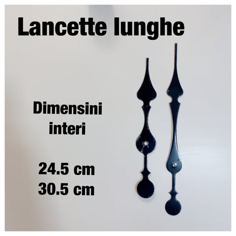 Image of LANCETTE LUNGHE NERE